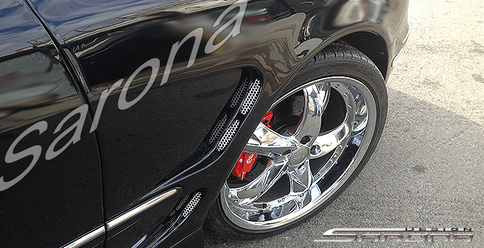 Custom Mercedes S Class Fenders  Sedan (2000 - 2006) - $799.00 (Manufacturer Sarona, Part #MB-003-FD)